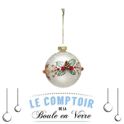 BDN VERRE 80MM POMPON