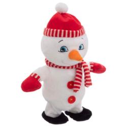 AUTOMATES DE NOËL - BONHOMME DE NEIGE H34CM