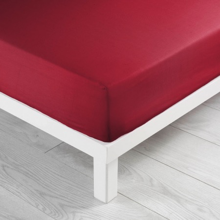 DRAP HOUSSE 2 PERSONNES 160 x 200 CM COQUELICOT