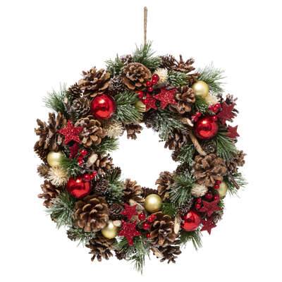 COURONNE HOUX ETOILE D35CM