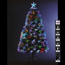 SAPIN DE NOEL FIBRE OPTIQUE 88 LEDS