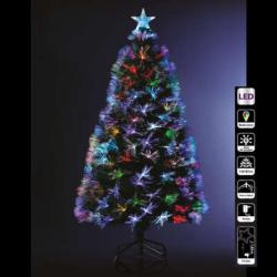SAPIN DE NOEL FIBRE OPTIQUE 136LEDS