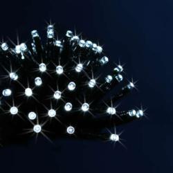 GUIRLANDE DE NOËL "PROGRAM" 80LEDS BLANC FROID