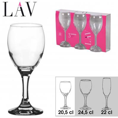 VERRE A VIN X3 20,5CL