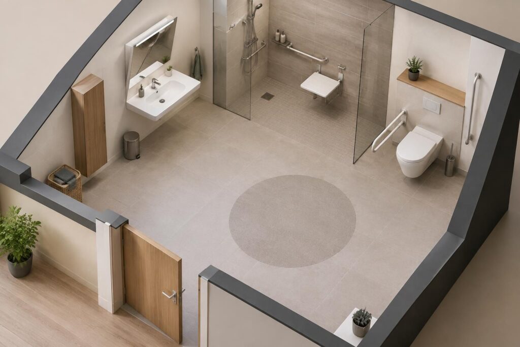 découvrez les normes à respecter pour aménager un wc et une salle d’eau accessibles, confortables et sécurisés pour les personnes en situation de handicap.