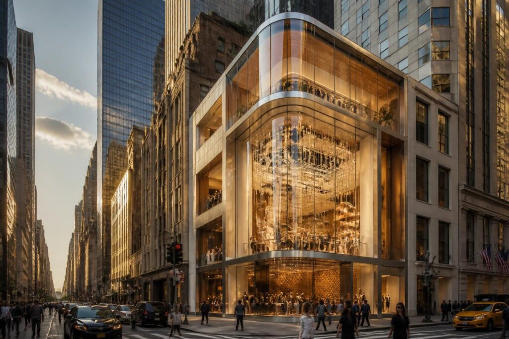 Immeuble Vuitton à New York : une vitrine d’architecture au cœur de Manhattan