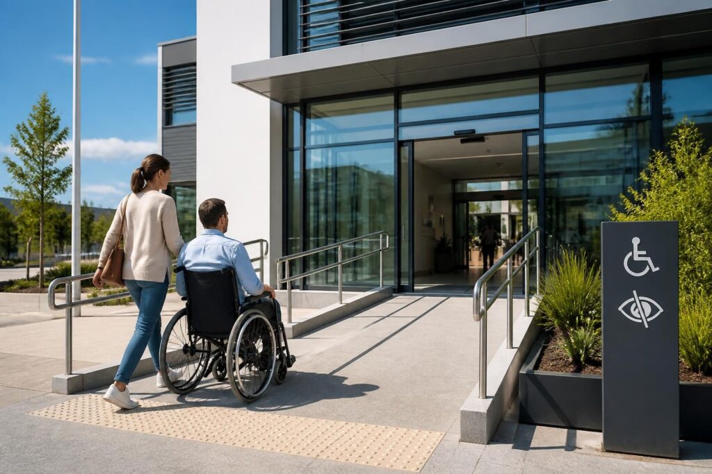 découvrez les normes sanitaires pmr et les règles essentielles pour garantir un accès sans obstacle dans les bâtiments, assurant ainsi l'inclusion et la sécurité pour tous.