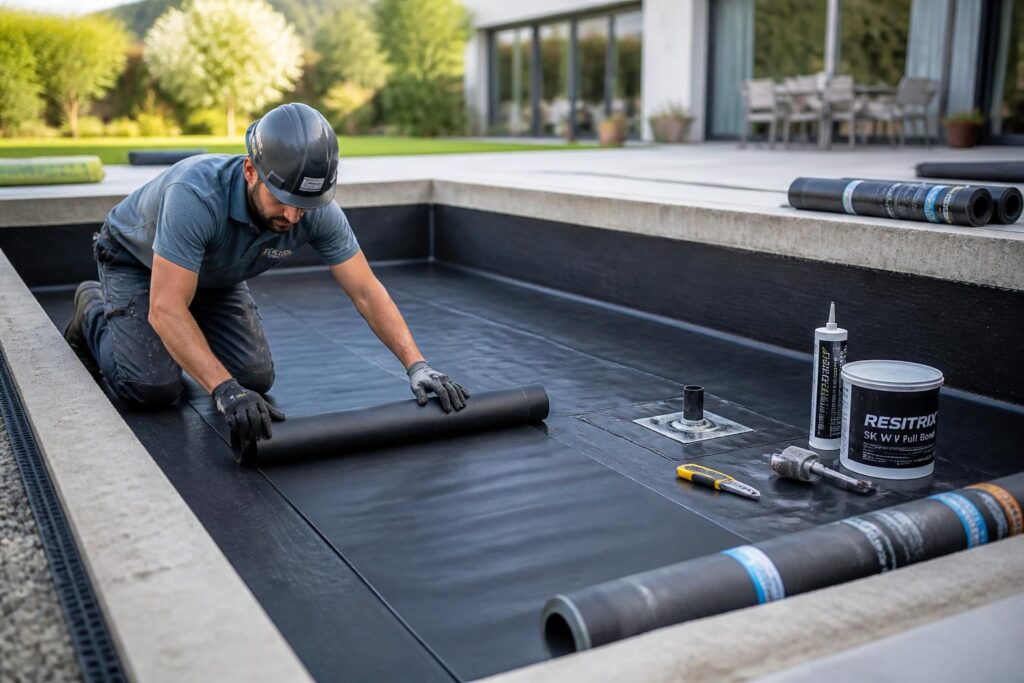 découvrez comment prévenir les infiltrations d'eau avant d'installer une terrasse creuse grâce à nos conseils pratiques et astuces d'installation.