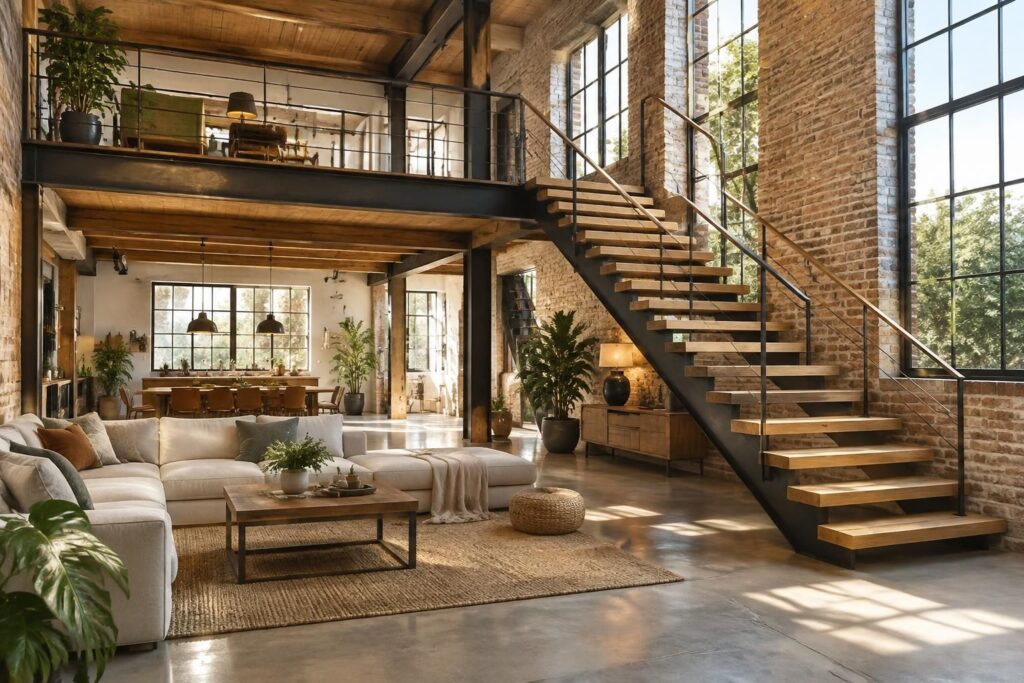 Loft et escalier : comment choisir un modèle qui sublime votre espace ?